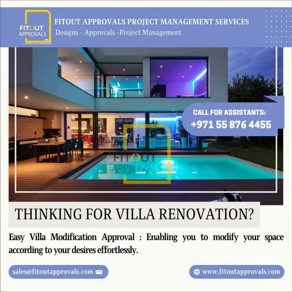 Villa Modification Approval for Social Media Post