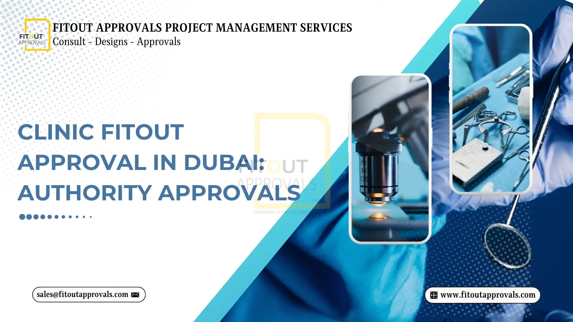 Clinic Fitout Approval in Dubai